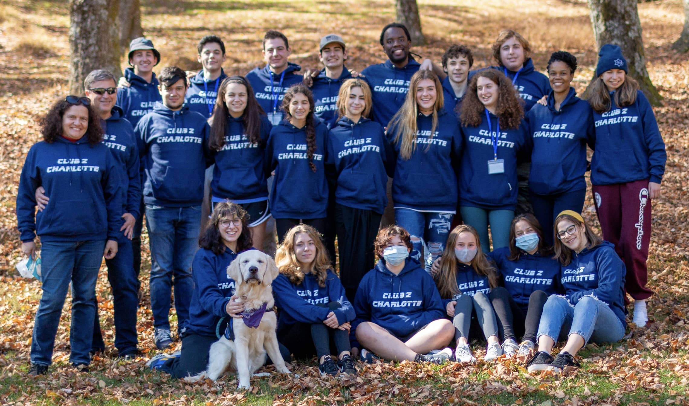 group photo of Club Z Charlotte